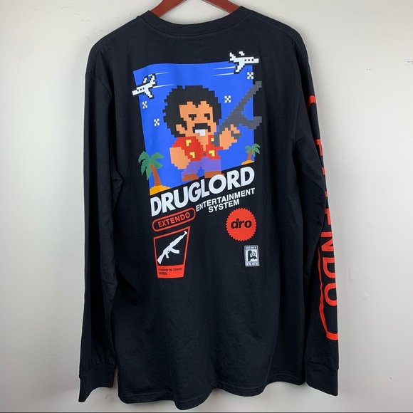 Dro Extendo black long sleeve shirt - Picture 1 of 5